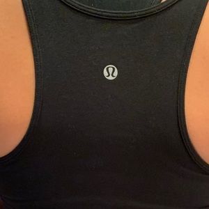 Black Lululemon tank top